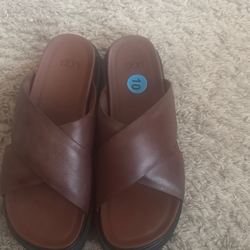 UGG Chestnut Slide Sandals